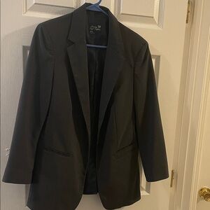 American Eagle Outfitters Medium Charcoal Blazer